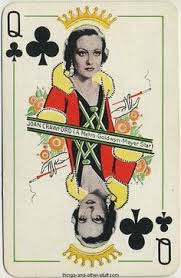 Joan Crawford Queen of Clubs