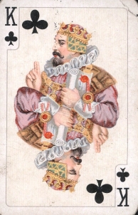 King of Clubs card