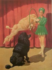 1940 Webber Poodle hoop