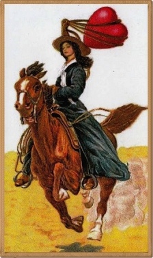 Cowgirl valentine