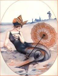1920s La Vie Parisienne Mermaid by hérouard