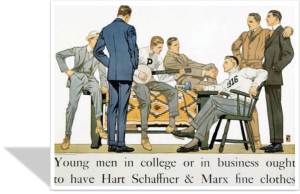 1916 Hart Schaffner ad