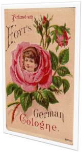 Vintage Rose German Cologne