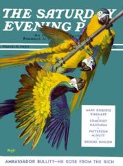 1939 Saturday Evening Post Parrots