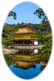Kinkaku-ji, The Golden Pavilion, Kyoto City, Japan