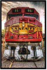 Abandoned Locomotive Santa Fe