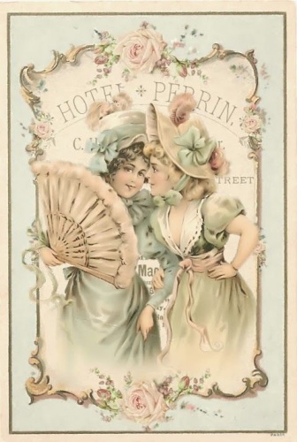 Victorian girls whisper_Hotel Perrin