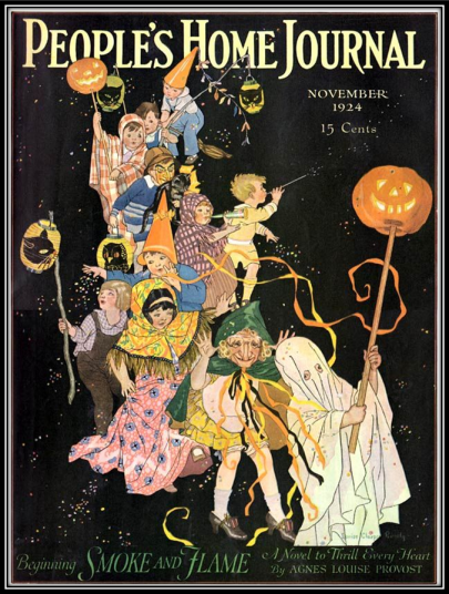 Peoples Home Journal Halloween 1924