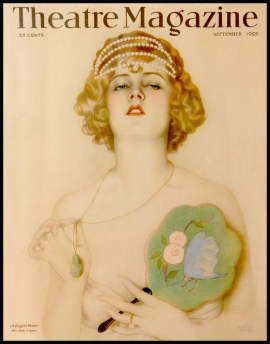 1925 Theatre Magazine jade necklace jewelry