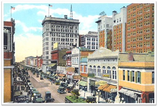 1920s Downtown Savannah
