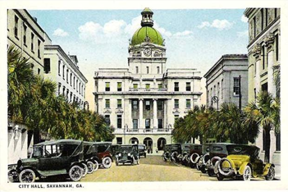 City Hall Savannah 1920s
