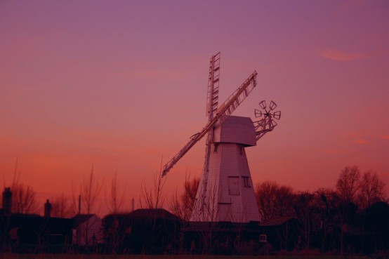 White_Mill_sunset