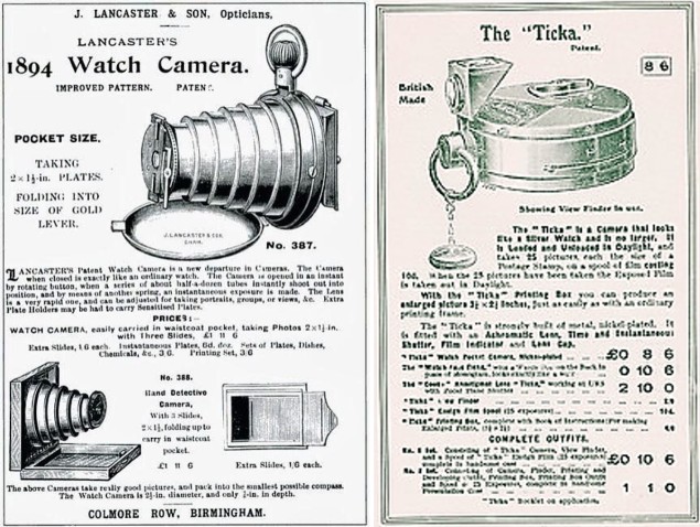 Victorian Watch Camera ads