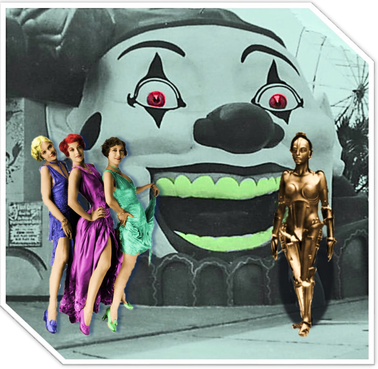 Pearl, Lulu, Rose, &amp; Bot in "Sideways" Atlantic City, by Teagan R Geneviene