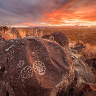 Three Rivers Petroglyphs, New Mexico Bobbush Photo at iStock